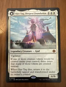 Ojer Taq Deepest Foundation Temple of Civilization Card MTG Regular Edition - Image 1