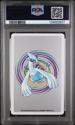2000 POKEMON SILVER VERSION PLAYING CARDS 5 OF DIAMONDS #180 FLAAFFY PSA 10 - Image 2