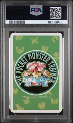 1996 POKEMON GREEN VERSION PLAYING CARDS 8 OF SPADES #064 KADABRA PSA 9 - Image 2