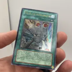 Yugioh Trading Card: Tri-Blaze Accelerator FOTB-EN041 Ultimate Rare 1st Ed LP - Image 4
