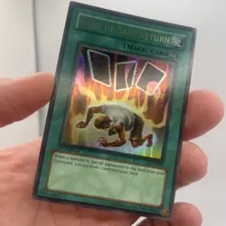 Yugioh Card of Safe Return 1st Edition Ultra Rare LON-029 LP/NM - Image 3