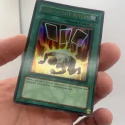 Yugioh Card of Safe Return 1st Edition Ultra Rare LON-029 LP/NM - Image 4