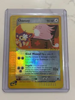 Chansey - 72/165 - Pokemon Expedition Reverse Holo Rare Card HP - Image 1