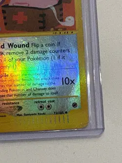 Chansey - 72/165 - Pokemon Expedition Reverse Holo Rare Card HP - Image 2