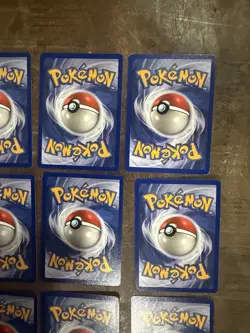 Pokemon 1st Edition Fossil Complete 17 Card Commons 46-62 Never Played Vintage! - Image 4