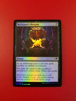 1x Reckoner's Bargain | FOIL | Kamigawa Neon Dynasty | MTG Magic Cards - Image 3