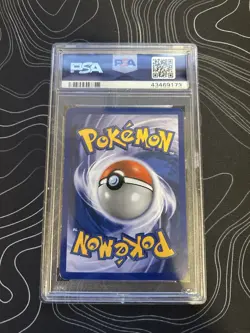 Pokemon Card Shining Gyarados Neo Revelation 65/64 Secret Rare Holo PSA 7 - Image 2