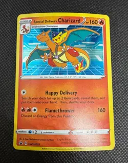 Special Delivery Charizard SWSH075 - Pokemon TCG Black Star Promo Card - Image 3