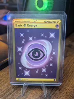 Pokemon Psychic Energy 207/165 MEW EN-151 Gold Hyper Rare Full Art Holo - Image 1