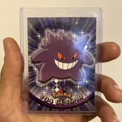 Topps Gengar #94 Pokemon Card Blue Logo Non-Holo 1999 Series 1 TV In Top Loader - Image 1