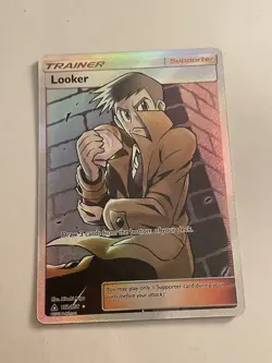 Pokemon TCG Looker Sun & Moon: Ultra Prism 152/156 Holo Full Art - Image 1