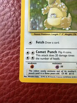 Kangaskhan 5/64 Holo Jungle Set WOTC 1999 Pokemon Card LP Vintage Rare - Image 5
