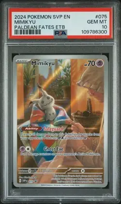 Mimikyu 075 Sv: Scarlet & Violet Promo Cards Holo - Image 1
