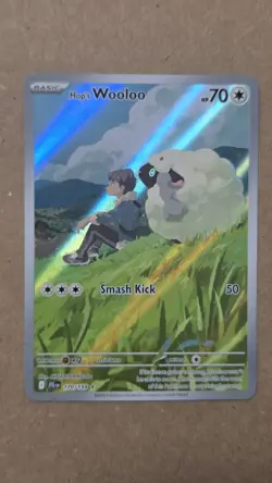 Hop's Wooloo 170/159 Sv09: Journey Together Holo Full Art Pokemon Card - Image 1