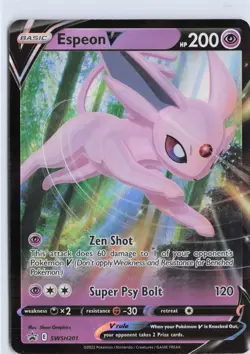Espeon V - (SWSH201), SWSH: Sword & Shield Promo Cards, Holo, Promo - Image 1