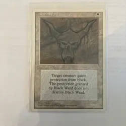 Black Ward - 4th Edition Alternate Set - Magic the Gathering MTG - Image 2