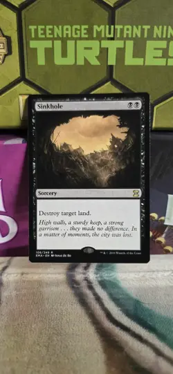 MTG-Sinkhole-Eternal Masters-Nonfoil- NM - Image 1