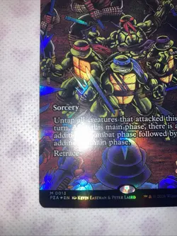 Waves of Aggression (Borderless) Teenage Mutant Ninja Turtles Source Material... - Image 3