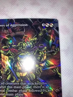 Waves of Aggression (Borderless) Teenage Mutant Ninja Turtles Source Material... - Image 5