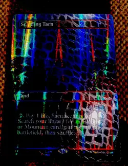 MTG Borderless Dragonscale Foil Scalding Tarn NM Unplayed Special Guests - Image 1