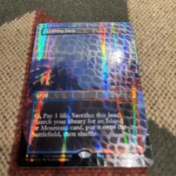 MTG Borderless Dragonscale Foil Scalding Tarn NM Unplayed Special Guests - Image 2