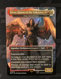 Freya, Queen of the Valkyries - Iroas, God of Victory Secret Lair Drop Regular - Image 1