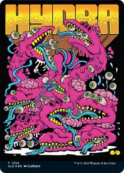 MTG Foil - Hydra Token - 1334 / NM / English - Image 1