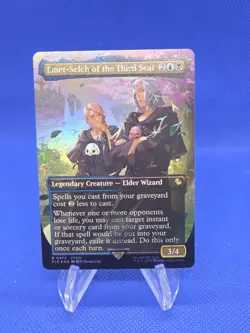 MTG Commander Final Fantasy Emet-Selch of the Third Seat 0473 Borderless Chocobo - Image 1