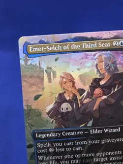 MTG Commander Final Fantasy Emet-Selch of the Third Seat 0473 Borderless Chocobo - Image 3