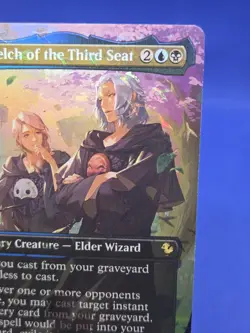 MTG Commander Final Fantasy Emet-Selch of the Third Seat 0473 Borderless Chocobo - Image 4