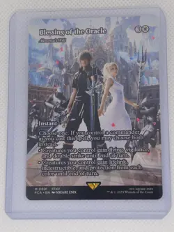 Blessing Of The Oracle - Akroma's Will (Showcase) NON FOIL / Final Fantasy MTG - Image 3