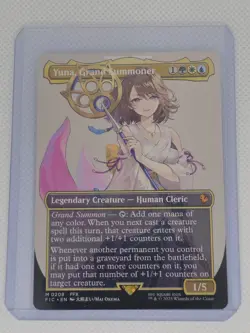 Yuna, Grand Summoner (Borderless) Final Fantasy MTG / NON FOIL - Image 3