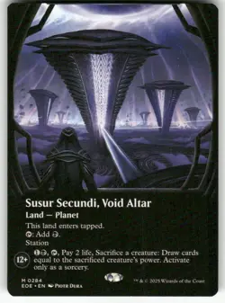 MTG - Susur Secundi, Void Altar (Borderless) - Edge of Eternities (NM) - Image 1
