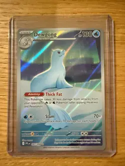 Dewgong 097/094 Me02: Phantasmal Flames Holo Pokemon Full Art NM - Near Mint - Image 1