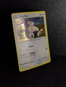 SNORLAX REBEL CLASH SET RARE HOLO-FOIL POKEMON CARD 141/192 - Image 2
