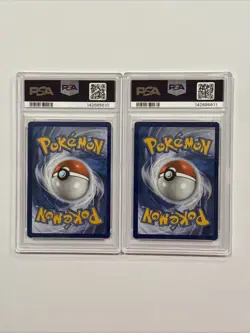 LOT OF 2 SEQUENTIAL FRESH PSA SLABS 2021 POKEMON CELEBRATIONS #003 KYOGRE PSA 9 - Image 2