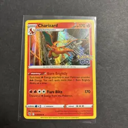 Pokemon TCG Charizard 010/078 Holo Pokemon GO NM - Image 1