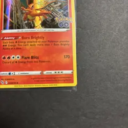 Pokemon TCG Charizard 010/078 Holo Pokemon GO NM - Image 5