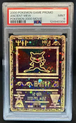2000 Pokemon Movie Promos Ancient Mew #NNO PSA 9 - Image 1