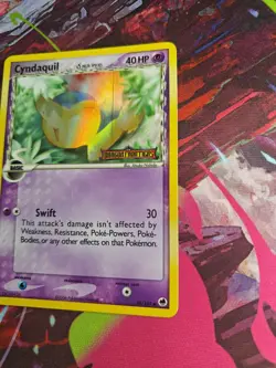 Pokemon TCG Cyndaquil Delta Species 45/101 EX Dragon Frontiers Reverse Holo 40HP - Image 4