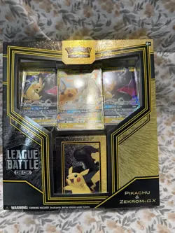 Pokemon Pikachu & Zekrom-GX League Battle Deck - Factory Sealed Deck - Image 1