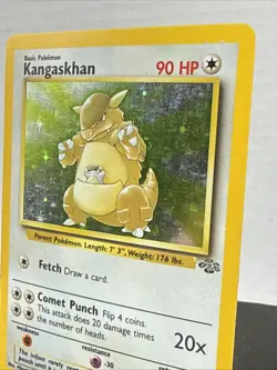 Pokemon TCG Kangaskhan Jungle 5/64 Holo Unlimited Holo Rare - Image 3
