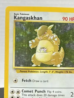 Pokemon TCG Kangaskhan Jungle 5/64 Holo Unlimited Holo Rare - Image 4
