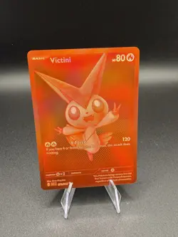 Pokemon Victini 171/086 Sv: Black Bolt Holo - Image 1
