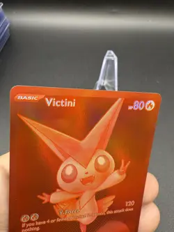 Pokemon Victini 171/086 Sv: Black Bolt Holo - Image 3