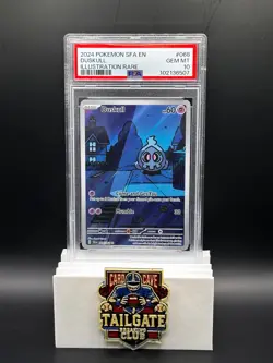 2024 POKEMON SFA EN-SHROUDED FABLE ILLUSTRATION RARE #068 DUSKULL PSA 10 - Image 1