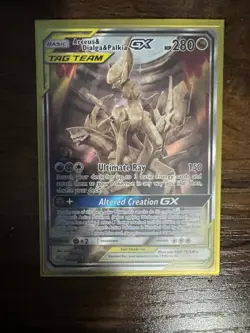 Pokemon Arceus & Dialga & Palkia GX Full Art Holo Ultra Rare 221/236 280 NM 💎 - Image 2