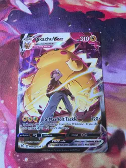 Pokemon Pikachu VMAX TG17/TG30 Full Art Trainer Gallery Lost Origin - Image 2