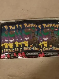 (20) Packs 2024 Pokemon Trick or Trade BOOster Bundle Halloween TCG SEALED - Image 3