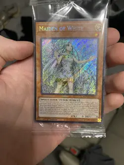 Maiden of White Quarter Century Secret Rare Unopened Card - Image 1